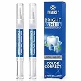2 Stück Bleaching Stift Zähne, Zahnaufhellung,Teeth Whitening Pen,Zähne Aufhellen Efficiently Flecken Entfernen,Schnelles Bleaching Zähne Anwendungen