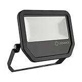 LEDVANCE LED-Scheinwerfer GEN 3 Schwarz 50W 5500lm 100D - 830 Warmweiß | IP65 - Symmetrisch - Ersatz für 100W