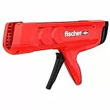 fischer 511118 Auspressgerät FIS DM S, Kartuschenpistole für 2-Kammern-Kartuschen, Auspresspistole zum effizienten Auspressen, ergonomisches Design für optimale Handhabung