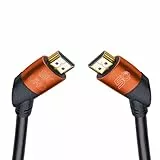 OEHLBACH Easy Connect UHD Ultra High Speed HDMI-Kabel 50 Jahre Edition - (48 Gbit/s, 8K 60Hz, 4320p, 4K 120Hz, DTS:X, Dynamic HDR 10+, 21:9, 3D, VRR, eARC) - 1,5 m schwarz