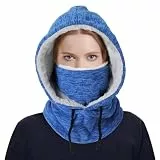 TAGVO Sturmhaube Herren Damen Fleece Balaclava Gesichtsmaske Skimaske Winddicht Vollgesichtsmaske Warme Full Face Gesichtshaube für Motorrad Fahrrad Winter Sport und Outdoor