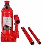 SIXTOL SX Bottle Jack 2T Hydraulischer Flaschen-Wagenheber, 2 t, Stempelwagenheber, Kompakt-Wagenheber