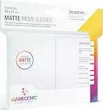 Gamegenic, Matte Prime Sleeves White, Sleeve Color Code: Gray