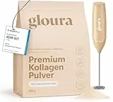 Gloura Premium Kollagen Pulver, 100 % reines Collagen Hydrolysat, 490g