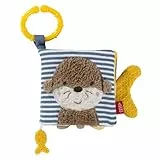 Fehn Stoffbuch Otter – Fühlbuch mit Tier-Motiven: 8 Seiten mit spannenden Farben & Funktionen zum Fühlen, Greifen und Staunen - ein perfekter Begleiter für zuhause & unterwegs