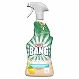 Cillit Bang Natürlicher Kraftreiniger Bad – Gegen Kalk & Schmutz – Inhaltsstoffe zu 100% natürlichen Ursprungs – 1 x 750 ml Badreiniger