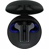 LG TONE Free FN6 Earbuds, Wireless Charging, Kabellose Bluetooth In-Ear Kopfhörer mit Uvnano, Schwarz