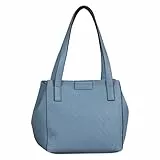 TOM TAILOR Mirenda Damen Shopper Umhängetasche Reißverschluss Groß Blau
