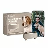 Tractive GPS Tracker Hund | 2025 Edition | Live-Ortung | Weglaufalarm | Aktivitätstracking | Gesundheitswarnungen | Bellverhalten | Empfohlen von Martin Rütter (Braun)