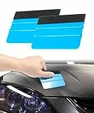 Flaconi 2PCS Rakel für Folie Auto,Folienrakel,Auto Folienrakel Set,Rakel für Fensterfolie,Folierungs Werkzeug,Rakel Set für Folierung,Folienrakel mit Filzkante für Auto,Fahrzeugfolierungen