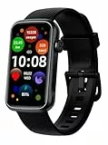Fempoin Smart Watch 1,47 Zoll HD Smartwatch für Frauen Männer mit 28 Sportmodi IP68 Wasserdicht Fitness Tracker mit 24/7 Herzfrequenz Monitor Schlafmonitor