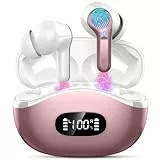 AOTONOK Bluetooth Kopfhörer, Kopfhörer Kabellos Bluetooth 5.3 mit 4 ENC Noise Cancelling Mics, Kopfhörer In Ear Tiefer Deep Bass, 40H Kabellose Kopfhörer IP7 Wasserdicht Earbuds LED-Anzeige Ohrhörer