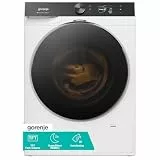 Gorenje WG814A5T4 Waschmaschine mit Dampffunktion, 10kg, 1400 U/Min, 20 Programme, TFT Farb-Display, SuperSilent 68 db(A), AutoDosing, UltraClean, FastWash Pro, ConnectLife, ShoeWash, EEK A, Weiß