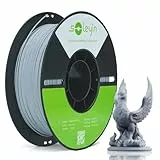 Creality Soleyin Ultra PLA Filament 1,75mm, 3D Druckerfilament 1kg, Hochgeschwindigkeit 30-300 mm/s, ±0,02 mm Präzision, für Creality Ender K1 K2 Serie FDM 3D Drucker, Matte Grau
