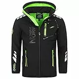 Geographical Norway 21I12 Vantaa Herren Softshell Jacke Schwarz 02 Gr. M