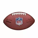 Wilson American Football NFL Duke Replica, Mischleder, Offizielle Größe, Braun, WTF1825XBBRS