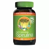 Nutrex, Pure Hawaiian Spirulina, 200 vegane Tabletten, 3000mg Spirulina je Dosis, Glutenfrei, Sojafrei, GMO frei, Geschmacksneutral