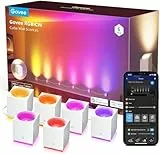 Govee RGBIC LED Wandleuchte Innen, Kompatibel mit Alexa Lampe, Music Sync Home Decor WiFi-Wandleuchten für Party und Deko, Wandleuchte Dimmbar Innenbeleuchtung für Wohnzimmer, Esszimmer