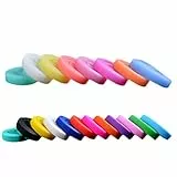 STOBOK Multicolor silikon Armband leucht Sport Armband gummibänder 20 stück