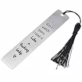 Ouligay Lustige Lesezeichen Geschenke für Buchliebhaber Frauen Lustig Metall Lesezeichen Personalisiert Beste Freundin Geschenk Frau Bücher Zubehör für Leseliebhaber Leser Geburtstagsgeschenk