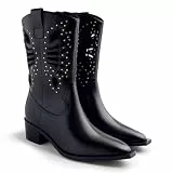 GIOSEPPO Damen Takaba Oxford-Stiefel, Schwarz, 37 EU