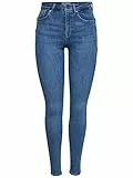ONLY NOS Damen ONLPOWER MID Push UP SK REA2981K NOOS Skinny Jeans, per Pack Blau (Light Blue Denim Light Blue Denim), 40/L34 (Herstellergröße: L)