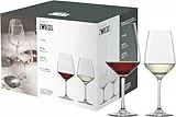 SCHOTT ZWIESEL Weinglas Set Tulip 8er Set, 4 Rotweingläser und 4 Weißweingläser aus Tritan Kristallglas, spülmaschinenfest, 124094