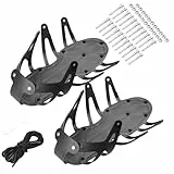 Rasenbelüftungsschuhe - Aerator Sandalen Mit Spikes Für Die Graspflege | Robuste Gartengeräte Für Gärtner Frauen Männer Gartenbau Außenbereich Haus Hof Garten