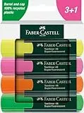 Faber-Castell Textmarker Textliner 48, 4 Stück