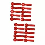 VANZACK 20stücke Regenschirm Tail Beads Robuste Kleine Perlen Für Junge Mädchen Regenschirme Für Reparatur Und Ersatzteile Einfache Installation Farbenfroh Und Praktisch