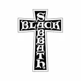 BLACK SABBATH PATCH AUFNÄHER # 32 CLASSIC CROSS LOGO 10x7cm FLICKEN ABZEICHEN