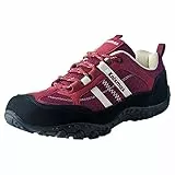 Knixmax Wanderschuhe Damen Herren Leicht Trekkingschuhe Outdoorschuhe Atmungsaktiv rutschfeste Trekking- & Wanderhalbschuhe Rot 42EU