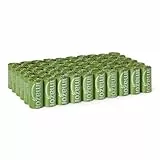 Amazon Basics Hundekotbeutel aus recyceltem Material ohne Spender, geruchsneutral, 900 Beutel (60 Packungen à 15 Beutel)