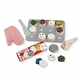 Melissa & Doug 4074 Gebäck-Set aus Holz (30 Teile)