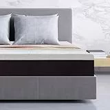 Classic Living Aether Memory-Foam-Matratzen mit kühlendem Gelschaum, 18 cm Tiefe, mittelfeste Matratze in Einer Box, weiß, Einzelbett, 18 cm Höhe, 90 x 190 cm