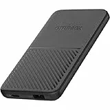 OtterBox Robust 5K mAh USB A&C 12W Mobiles Ladegerät - Schwarz