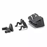 siku 3095, Adapter Set mit Frontgewicht, 1:32, Metall, Schwarz, Passend für Front-und Heckkupplung von siku Traktoren