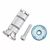 DONGKER Fahrradschaft Headset,Aluminiumlegierung Gabel Expander Top Cap Schraube, Fahrradgabel Expander Bung für 24,5/28,6mm MTB Rennrad Scooter Vordergabel
