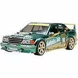 TAMIYA 58638 -'1:10 RC MB 190E Dieb.Alt Zakspeed TT-01E Fahrzeug Grün-goldene