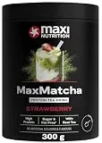 MaxiNutrition MaxMatcha Proteinpulver, Erdbeere, 300 g, 21 g Protein