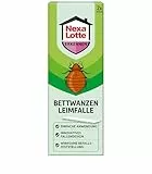Nexa Lotte Bettwanzen Leimfalle, 2 Stück, effektive Bekämpfung und Prävention von Bettwanzenbefall in Schlafzimmern, Grün