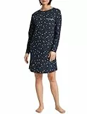 CALIDA Sweet Dreams Langarm-Nachthemd Damen, Länge 95cm, aus 100% Baumwolle