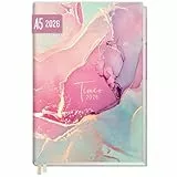 Häfft® Chäff-Timer Classic Kalender 2026 A5 'Silky Pink' Buchkalender, Terminplaner, Terminkalender, Wochenplaner für 12 Monate: Jan. 2026 bis Dez. 2026 - nachhaltig & klimafreundlich