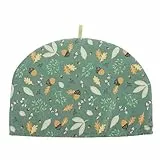 Cabilock Küchenabdeckung Teewärmer Baumwolle Stoff Abdeckung für Wasserkocher Kaffeekanne Tea Pot Cosy Kannenwärmer Haube Isolierung Staubschutz Isoliert