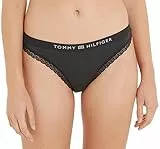 Tommy Hilfiger Damen Slip Unterwäsche, Schwarz (Black), M