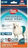 Simple Solution Hunde Windeln waschbar für Rüden L