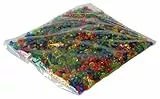 Lena 35022 - Bastelset Mosaik Stecker 10 mm Transparent 1000 Stück