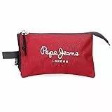 Pepe Jeans Clark Triple Red Federmäppchen 22 x 12 x 5 cm Polyester