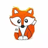 Nislai® Fuchs Pinata | Ideal für Mädchen Geburtstag Party | oder Deko | 40x30x10