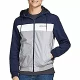 JACK & JONES Herren JJERUSH Hood Bomber NOOS 12200208, Navy, L